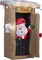 6' Gemmy Airblown Inflatable Animated Airblown Santa in Outhouse Yard Decoration 883153